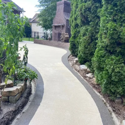 sandkoat tan with volcanic border